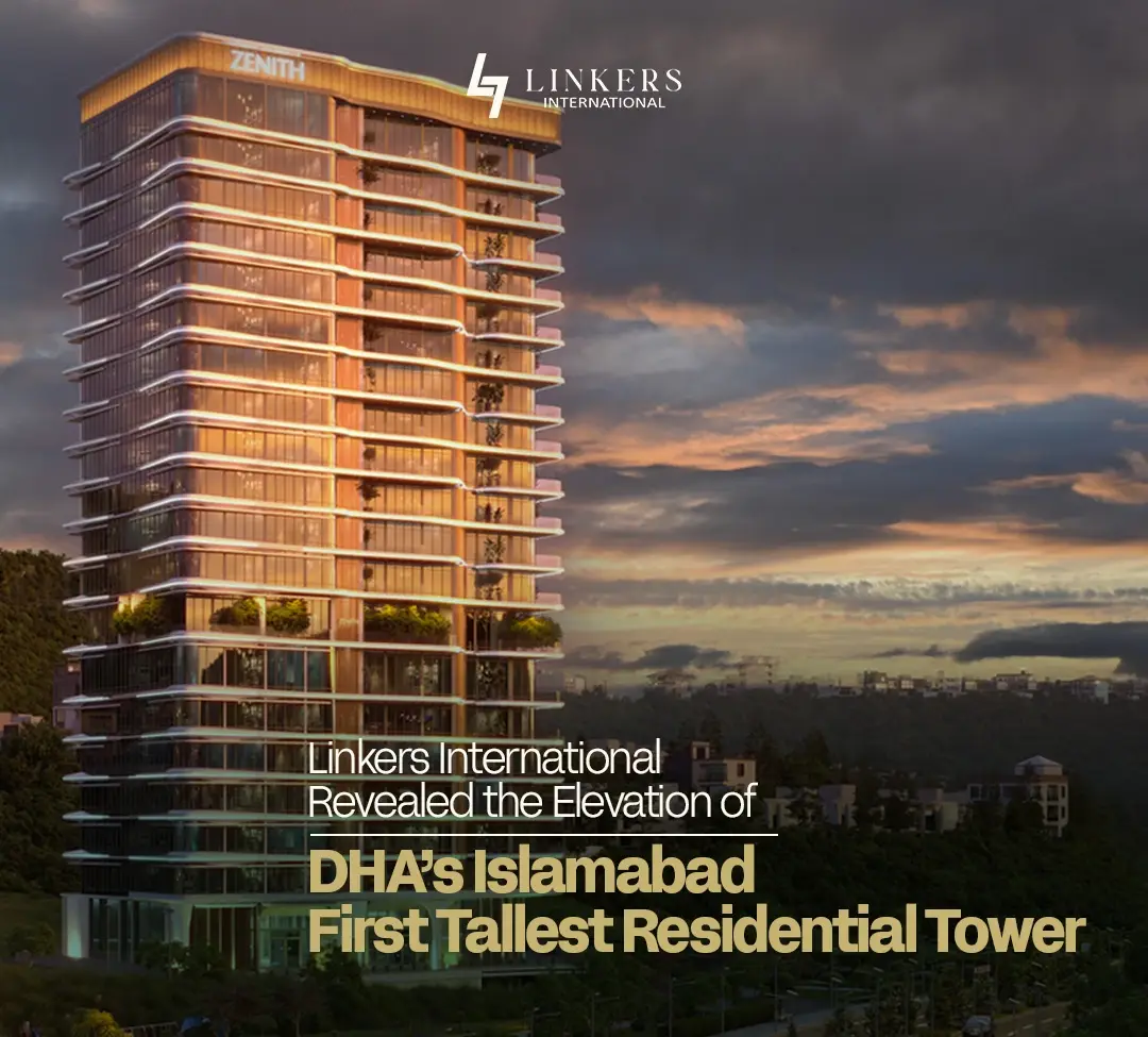tallest residential tower in DHA Islamabad Zenith by Linkers