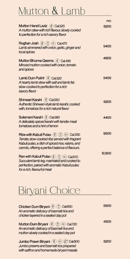 movenpick hotel islamabad menu