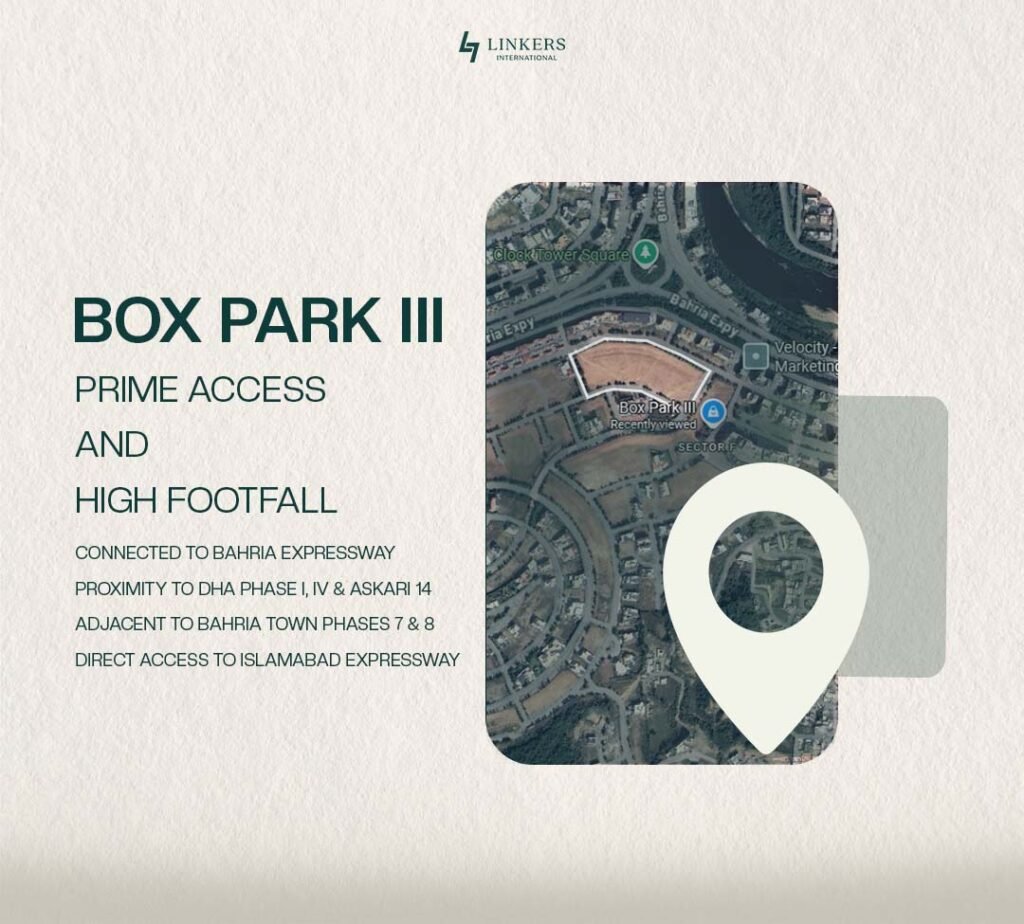 Box Park III Bahria Town Rawalpindi