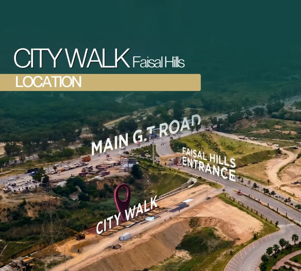 City Walk Faisal Hills Islamabad